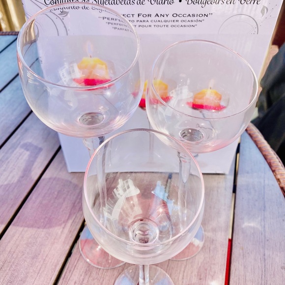 Set of 3 Long Stem Candle Holders - Picture 4 of 4